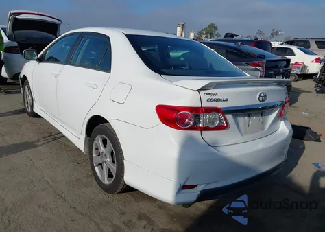 2012 Toyota Corolla S/Le z USA, uszkodzony, nr VIN 2T1BU4EE5CC810467